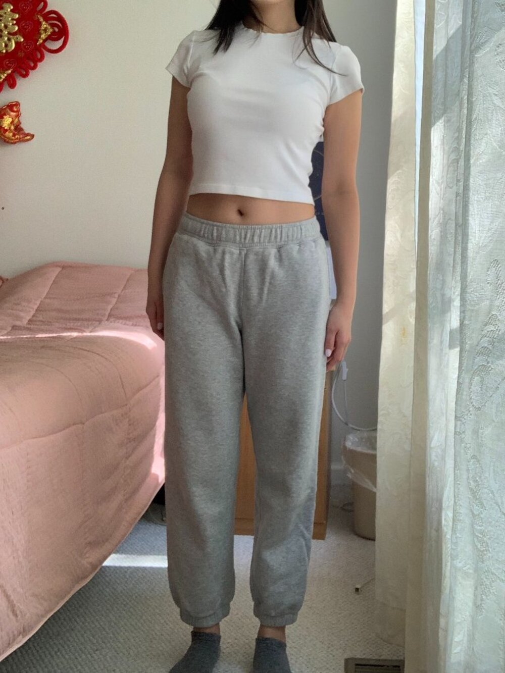 Gray Jogger Sweatpants